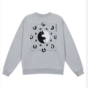 Magnlens Boxy Splicing Sweatshirt men’s size M